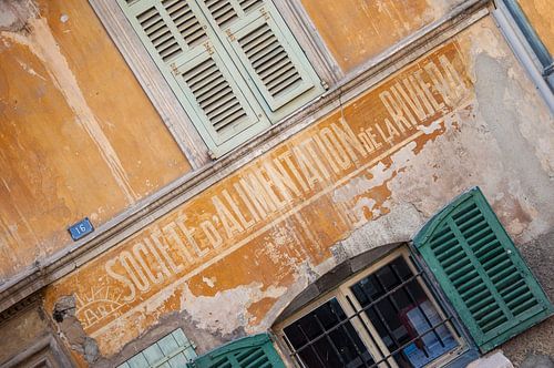 Fassade der Société d'Alimentation de la Riviera