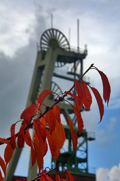 L'automne à la tour d'enroulement 1 par Edgar Schermaul