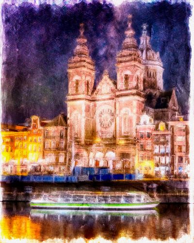 Amsterdam by night