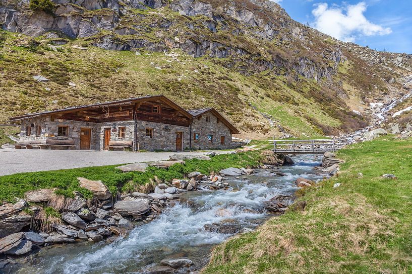 Kehreralm (1842 m) in het Hintere Ahrntal bij Kasern, Zuid-Tirol van Christian Müringer