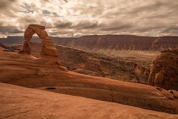 Delicate Arch Utah  by Robert Dibbits