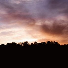 Kleurrijjke zonsondergang | Reisfotografie Spanje van AIM52 Shop