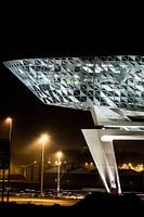 architectuur in de nacht
