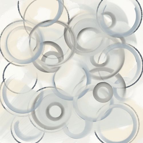 Circles in natural colours