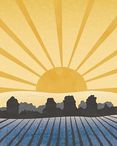 Ruhe bei Sonnenaufgang 1