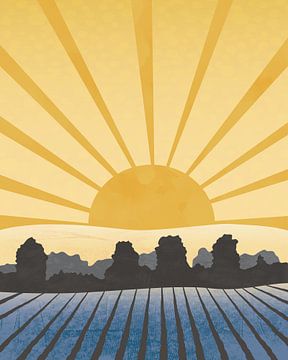 Rust bij zonsopkomst 1 van Tanja Udelhofen