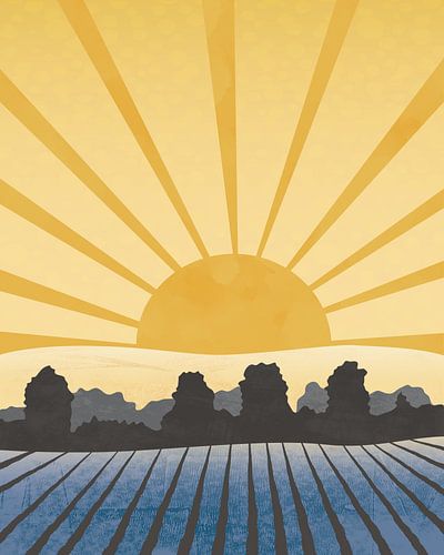 Ruhe bei Sonnenaufgang 1