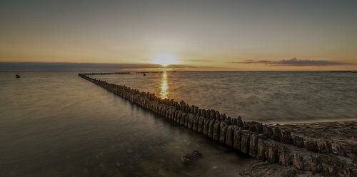 Mooie Zonsondergang in Hindeloopen