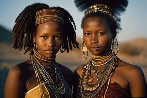 Afrikaanse meisjes van Carla Van Iersel