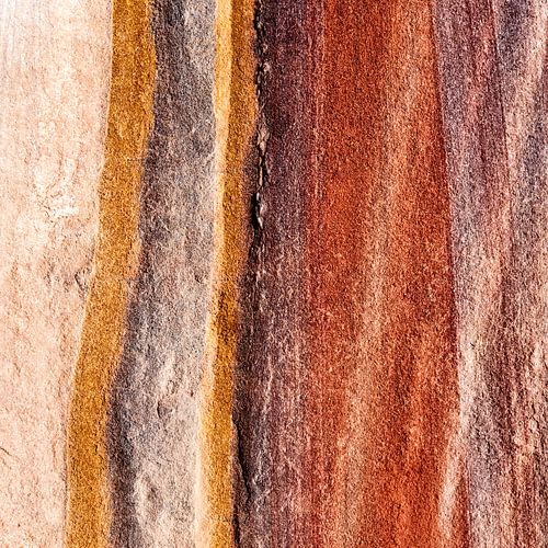 Rotswand in rood - studie 1