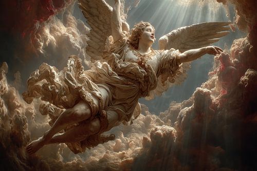 schilderachtig spiritueel leven