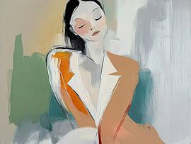 Moderne Vrouw van Zen en Meer