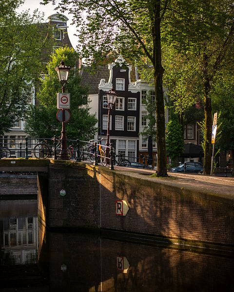 Brouwersgracht/ Singel par Amsterdam Pixels