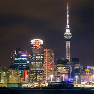 Die Skyline von Auckland