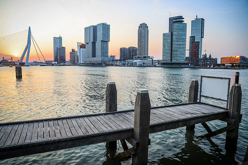 In de vroege ochtend