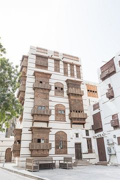 Arabisch straatbeeld in Jeddah