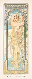 De tijden van de Dag: Middag - Alphonse Mucha