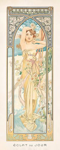 Le Times du jour - Alphonse Mucha