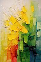 Abstraktes Impasto