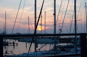 sun on port