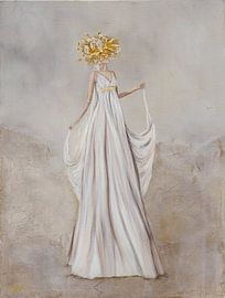 Blumenkopf Eleganz von W. Vos