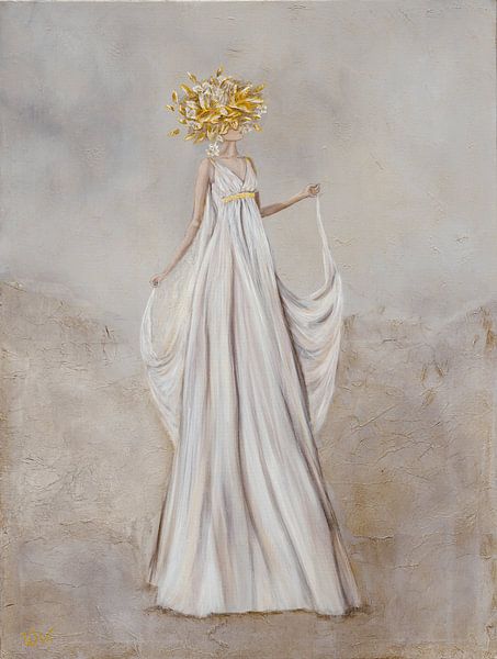 flowerhead elegance by W. Vos