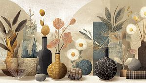 Blumenvasen | Vasen und Golden Touch