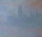 Parlementsgebouwen in de Mist, Claude Monet van Meesterlijcke Meesters thumbnail