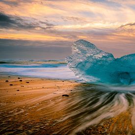 Lagune de glace de Jökulsárlón sur Edwin van Wijk