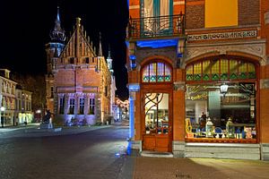 Das alte Rathaus und eine Bäckerei van Kampen