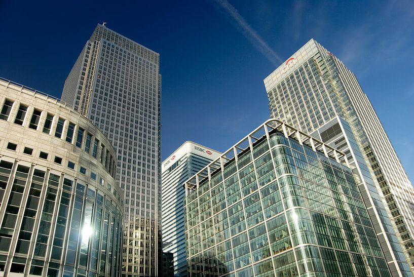 Canary Wharf London by Richard Wareham
