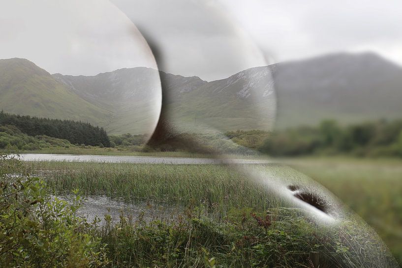 nackt in der Wasserlandschaft von Cor Heijnen