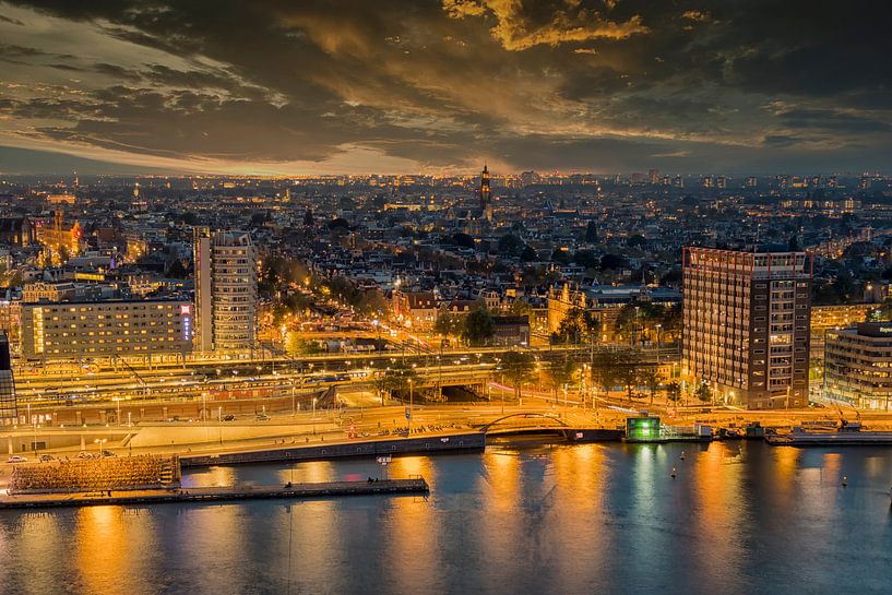 Nacht in Amsterdam von Peter Bartelings