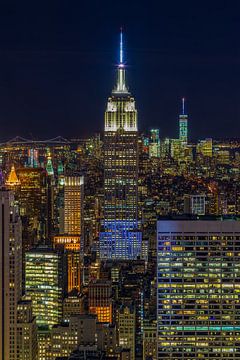 New York Skyline - View from the Top of the Rock 2016 (3)