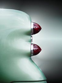 American classic car 1954 Tail fin and lights by Beate Gube