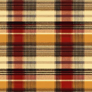 Vintage Plaid # XLIII by Whale & Sons