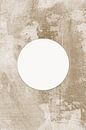 Ikigai. Abstract minimalist  zen art. Japandi style. Earth tints by Dina Dankers thumbnail