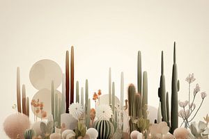 Cactus abstrait