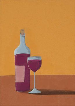 Red wine by Richard Laschon