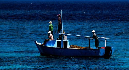 Vissersboot Rode Zee