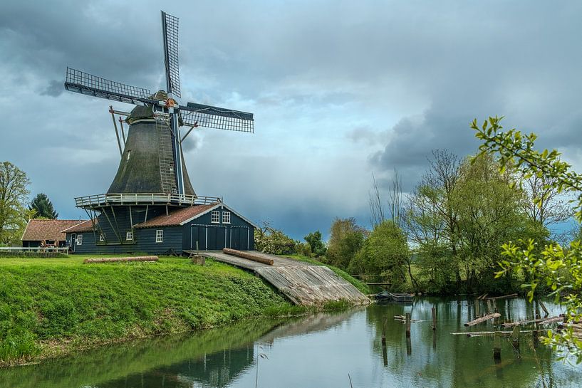 Bolwerksmolen Deventer by Han Kedde