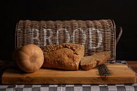 Still life with bread