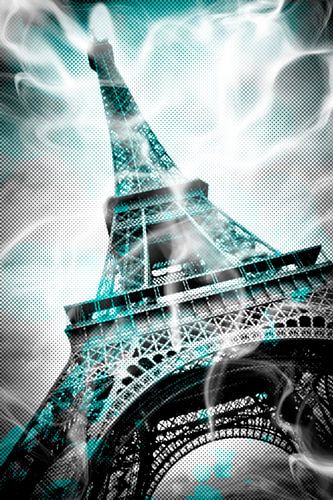 Digital-Art EIFFEL TOWER PARIS