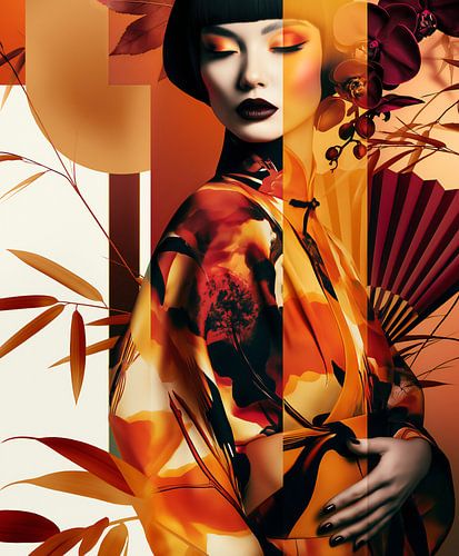 Geisha-Stil von Jacky