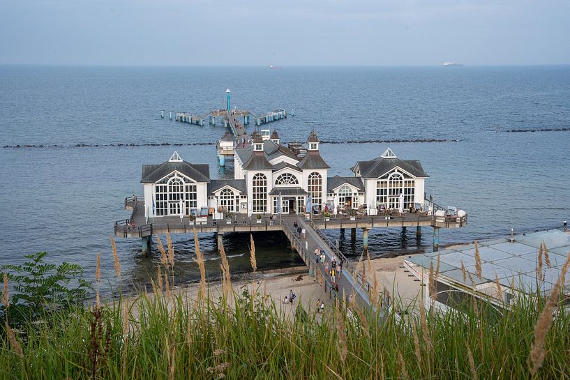 Seebrücke Ostseebad Sellin auf der Insel Rügen in Mecklenburg- von Thilo Wagner
