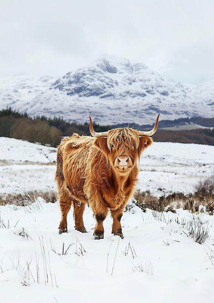 Schottischer Highlander Highland Cow Cattle von Niklas Maximilian