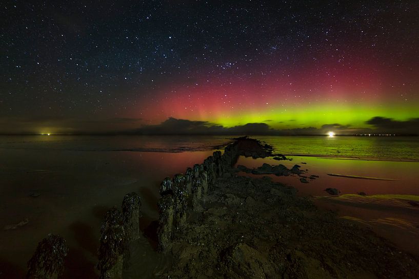 Aurora Borealis Niederlande von Peter Bolman