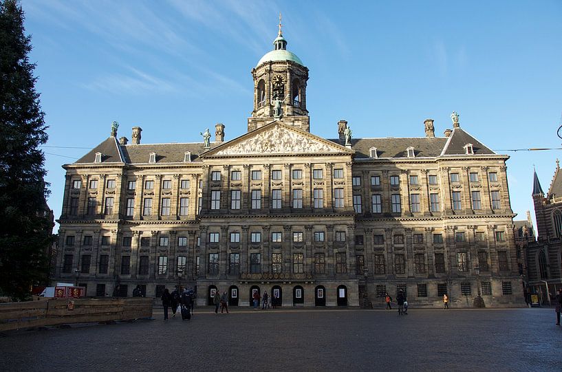 Palais sur la place du Dam par Willem Holle WHOriginal Fotografie