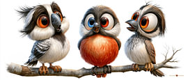Funny Little Birds