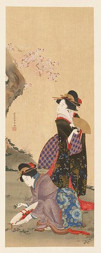 Motif from "Selected Masterpieces of the Ukiyo-e School"